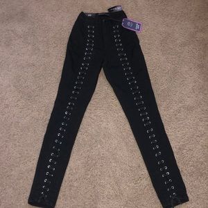 kylee lace up jeans